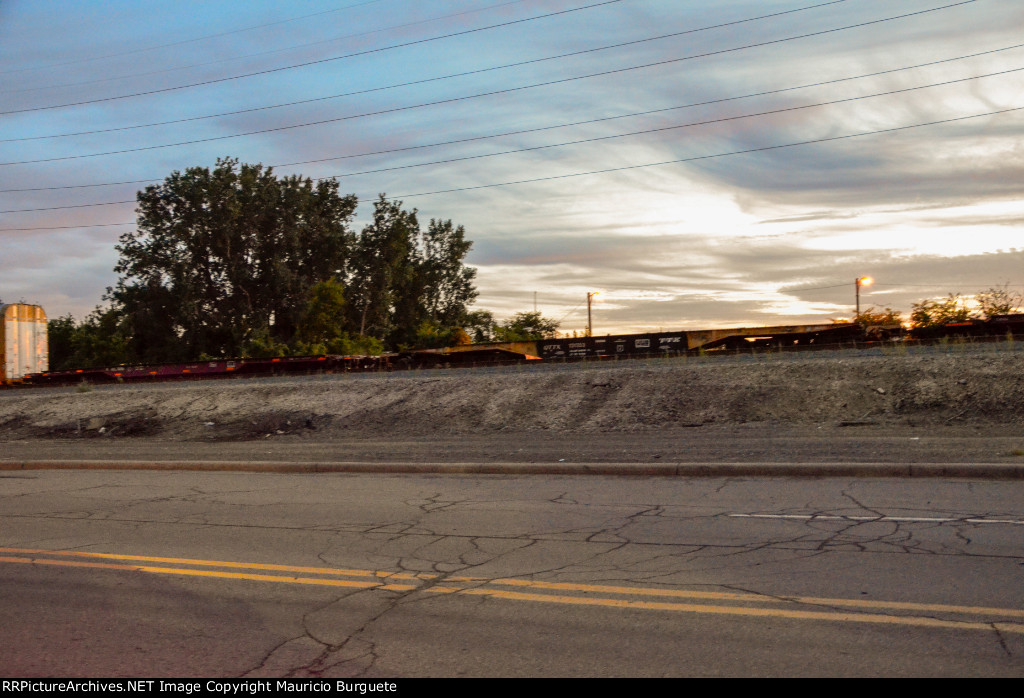 QTTX & KRL Flat cars in the yard